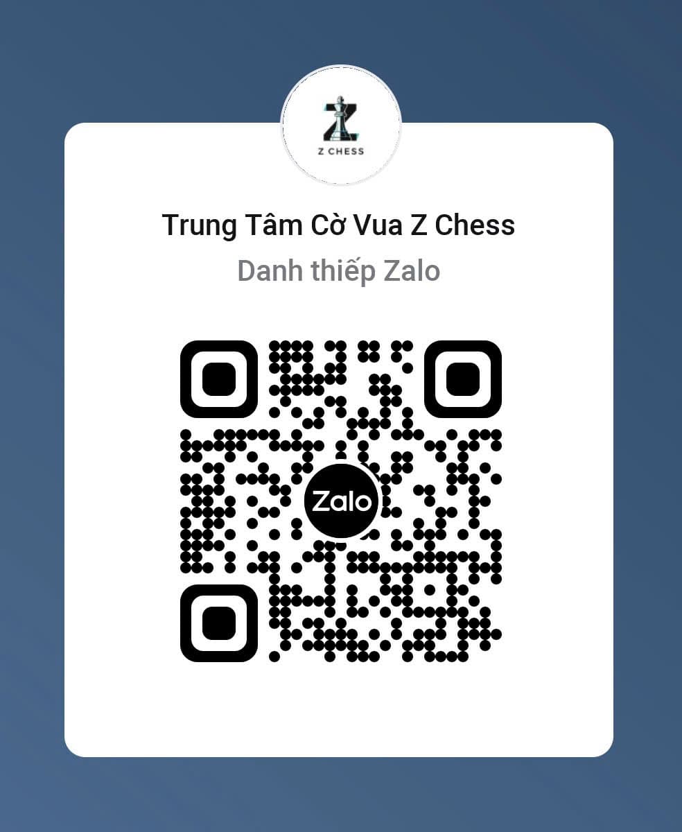 Quét mã QR kết bạn Zalo với Z Chess